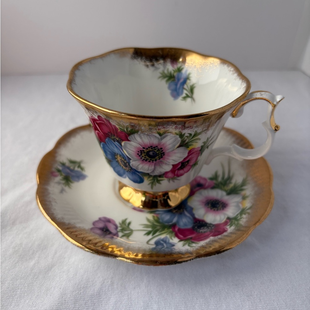 Vintage Royal Albert with heavy Gold Trim
